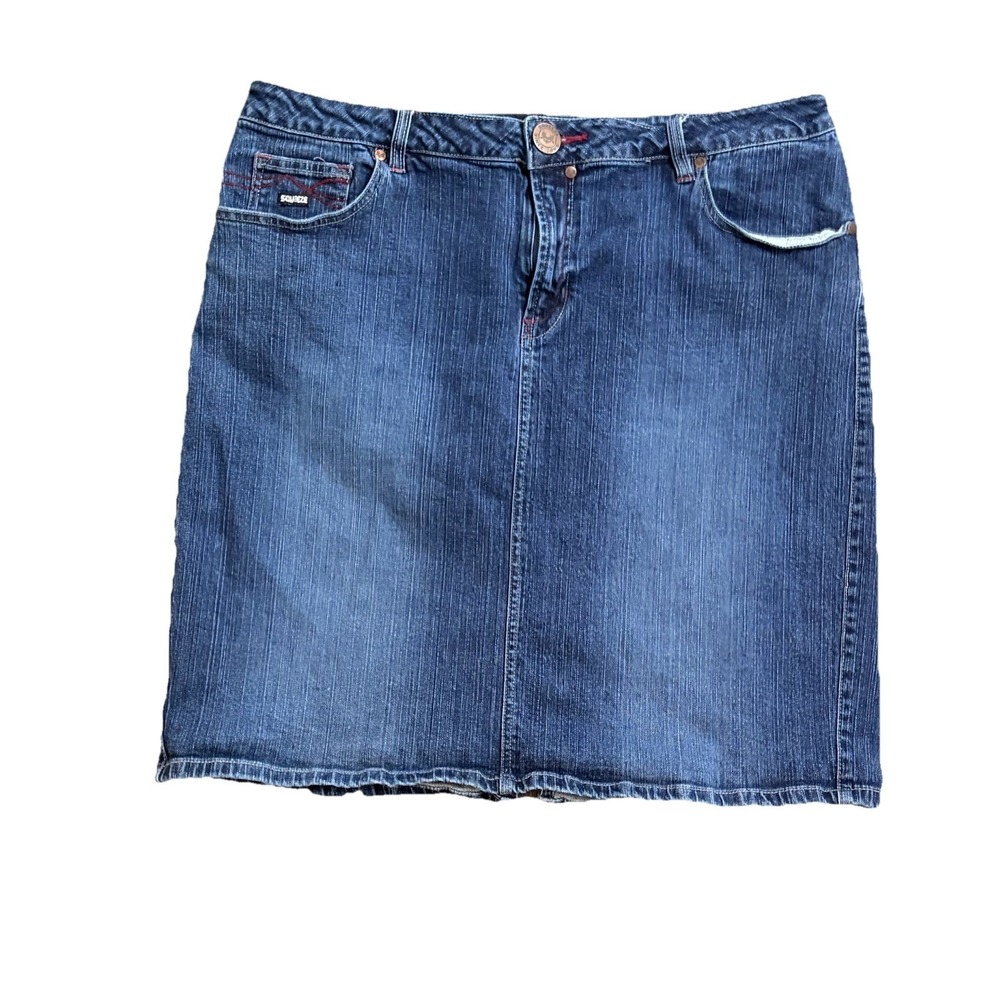 Women’s Blue Denim Skirt - Classic Casual